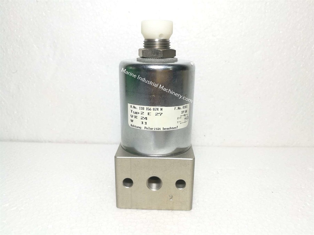Wartsila 2E27 and 1557/41 Solenoid Valve