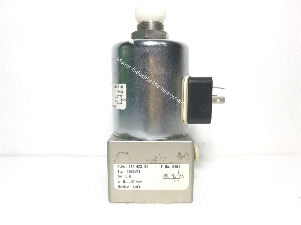 Wartsila 2E27 and 1557/41 Solenoid Valve
