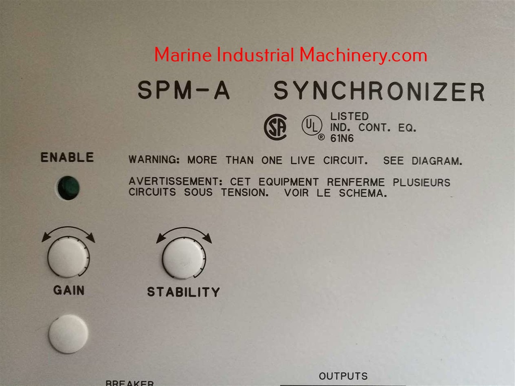 Woodward SPM-A Synchronizer