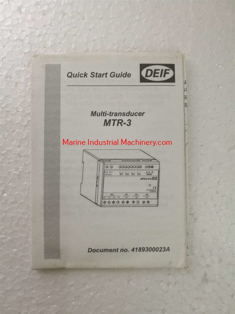DEIF MTR-3F-215 Multi-Transducer