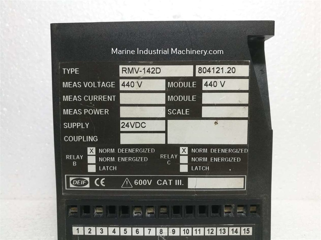 DEIF RMV-142D Voltage Relay