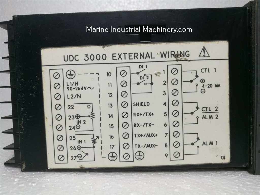 Honeywell UDC 3000 DC300K-E-0A3-21-00P0-0-0E Versa-Pro Universal Digital Controller