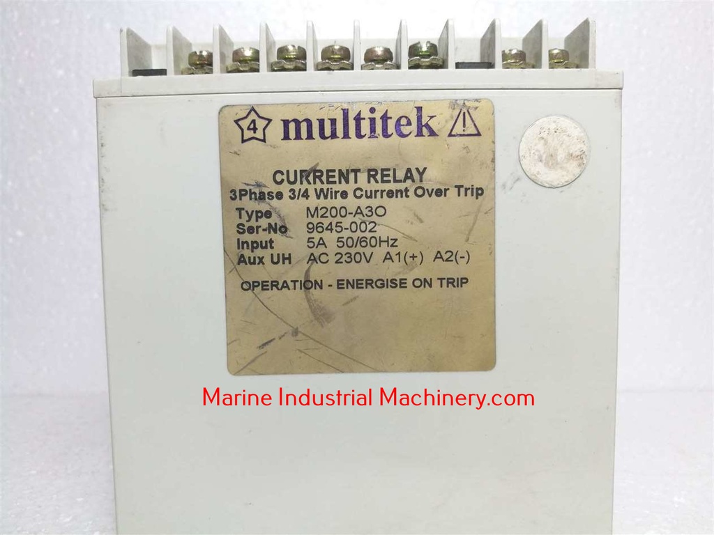 Multitek M200-A30 Current Relay