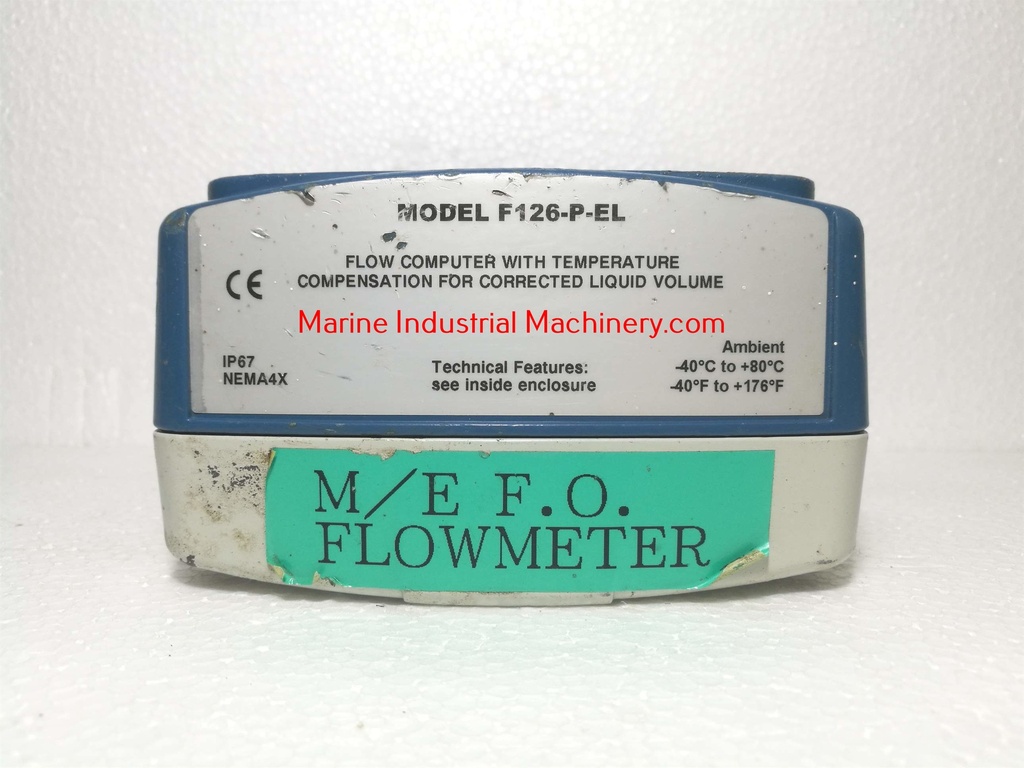 VAF F126-P-EL Flow Computer with Temperature