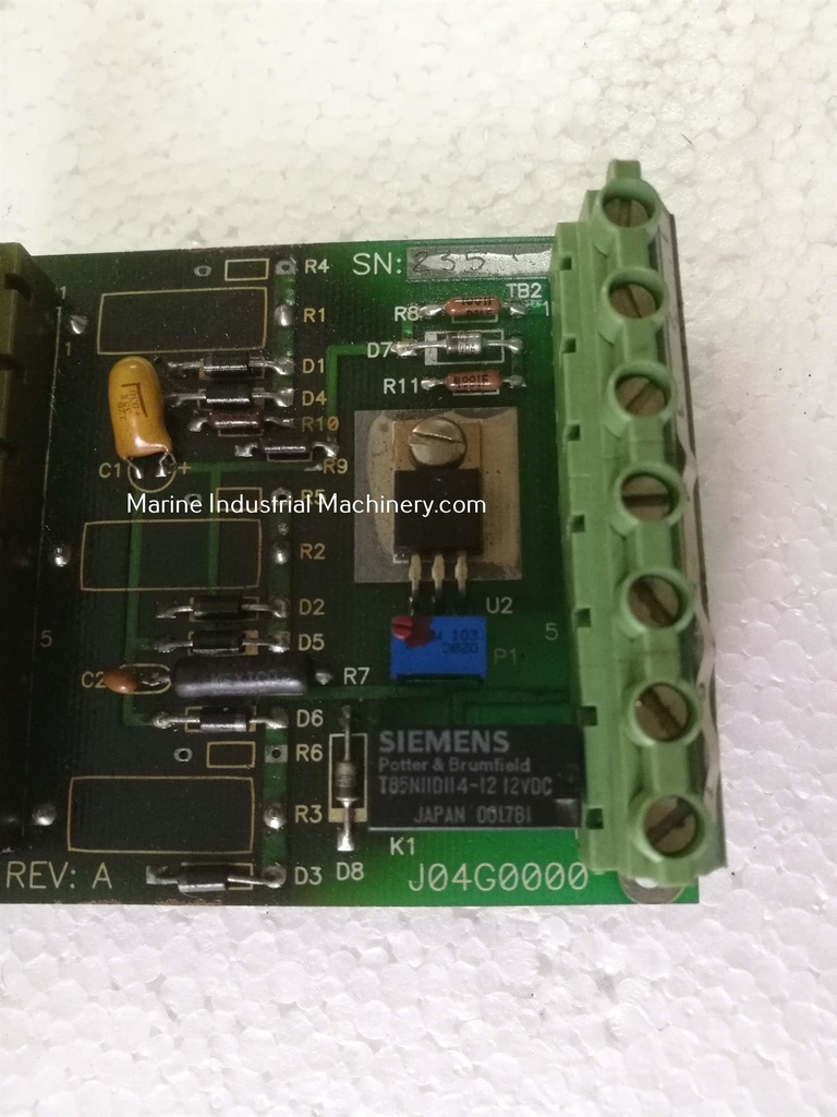 Tech Power Control J04G0000 Pcb Card