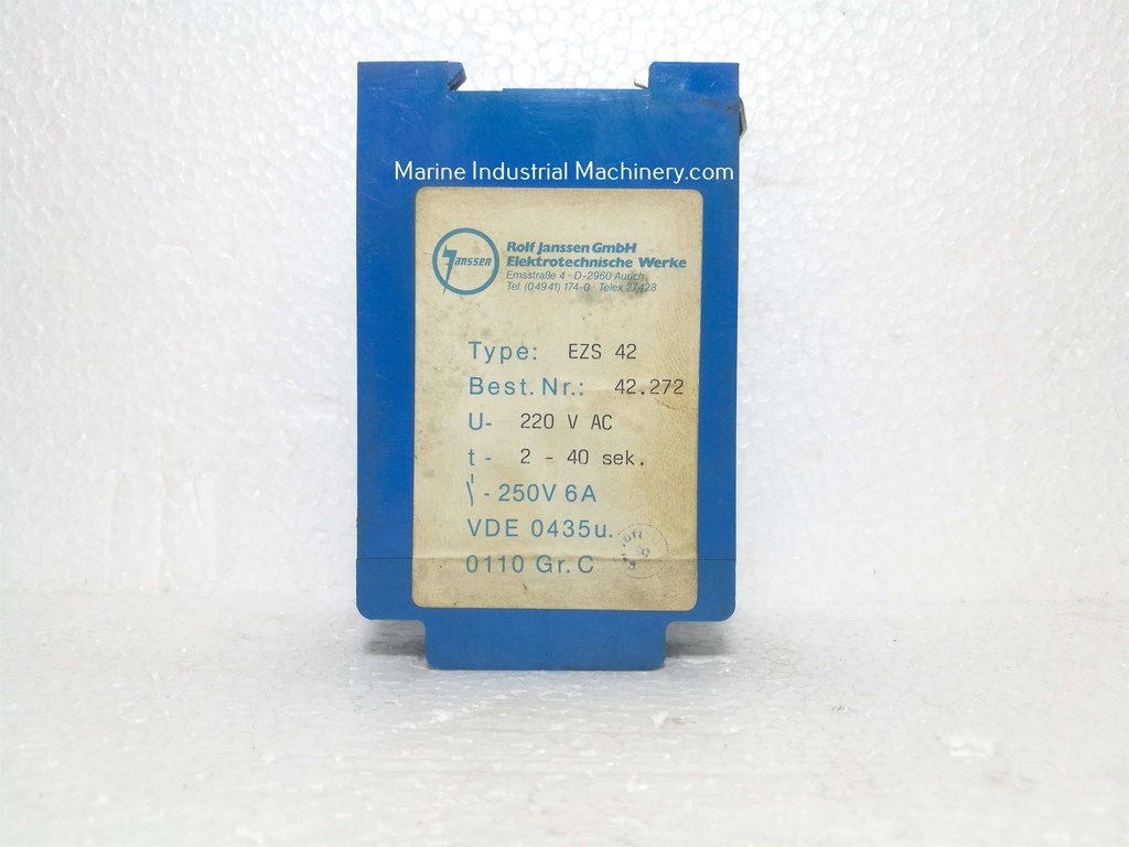 Rolf Janssen EZS 42 Relay