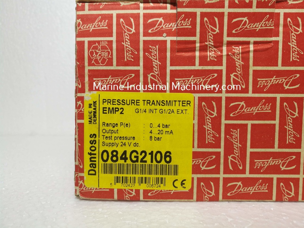 Danfoss EMP2 084G2106 Pressure Transmitter(0...4bar)