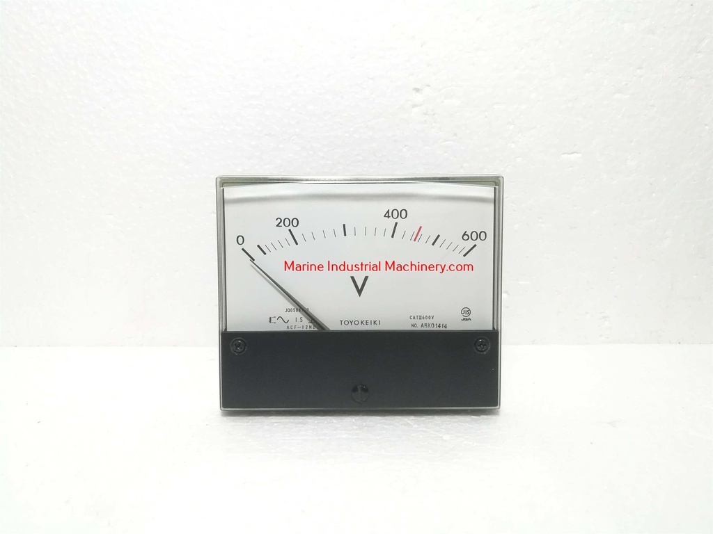 Toyo Keiki ACF-12NB Volt Meter (0-600V)