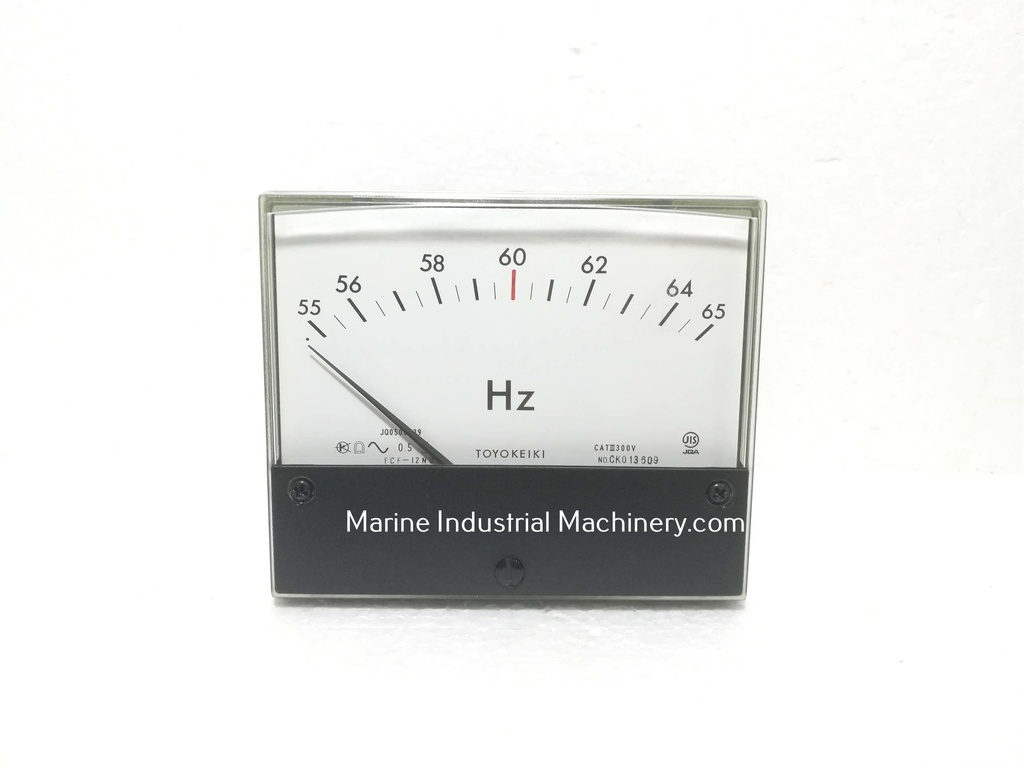 Toyo Keiki FCF-12NB Frequency Meter (55-60-65 Hz)