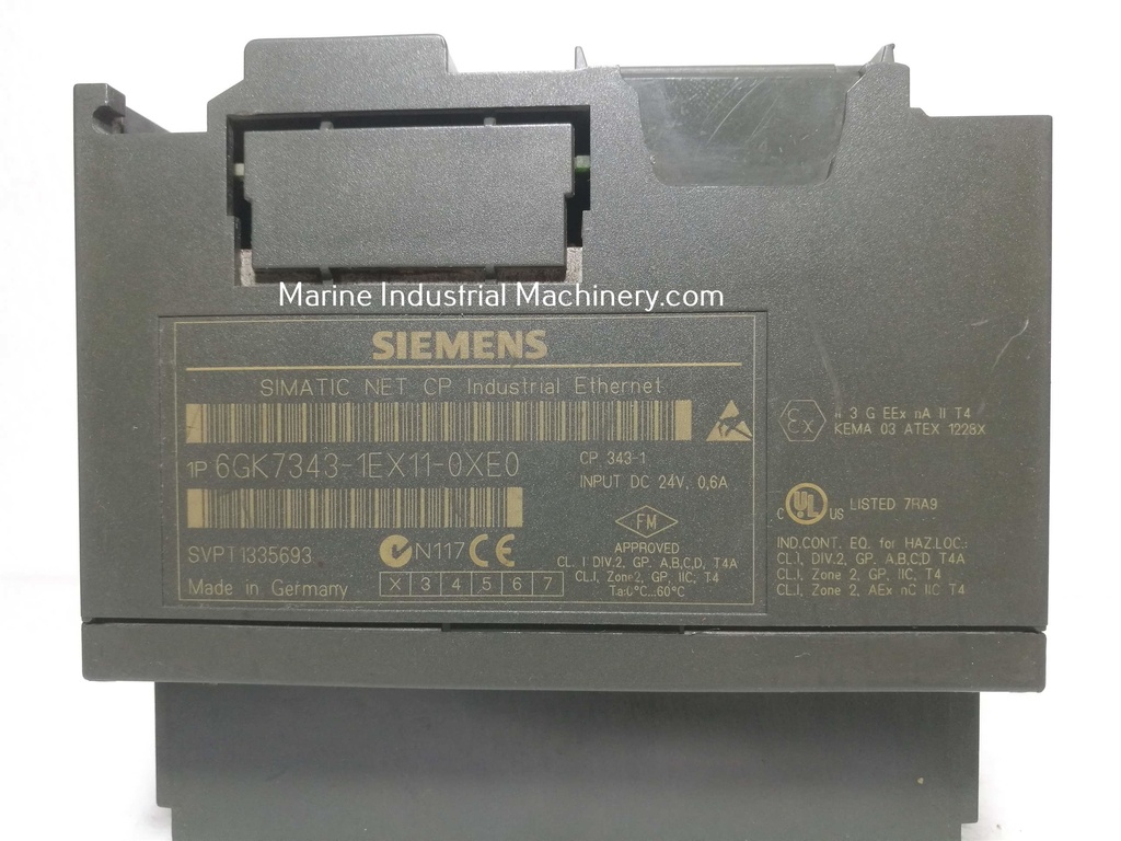Siemens 6GK7343-1EX11-0XE0 Net Cp Industrial Ethernet Module
