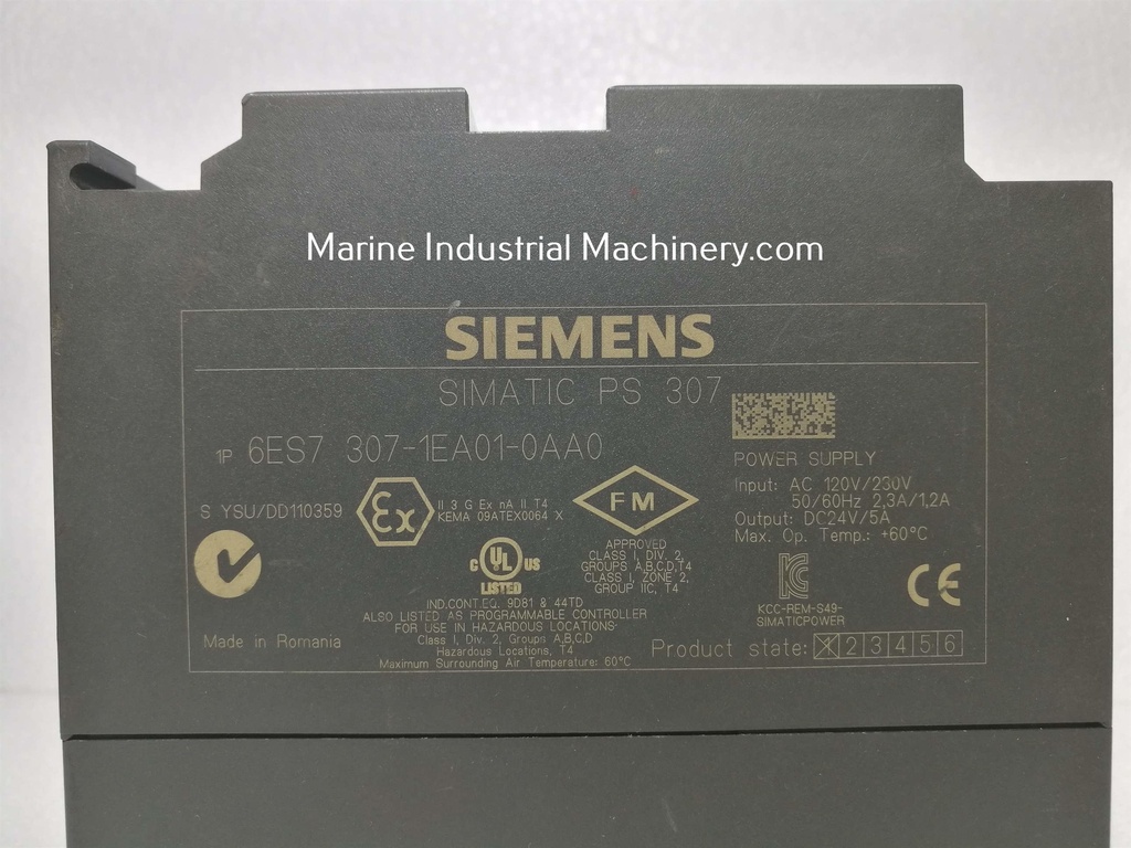 Siemens SIMATIC PS 307 6ES7 307-1EA01-0AA0 Power Supply