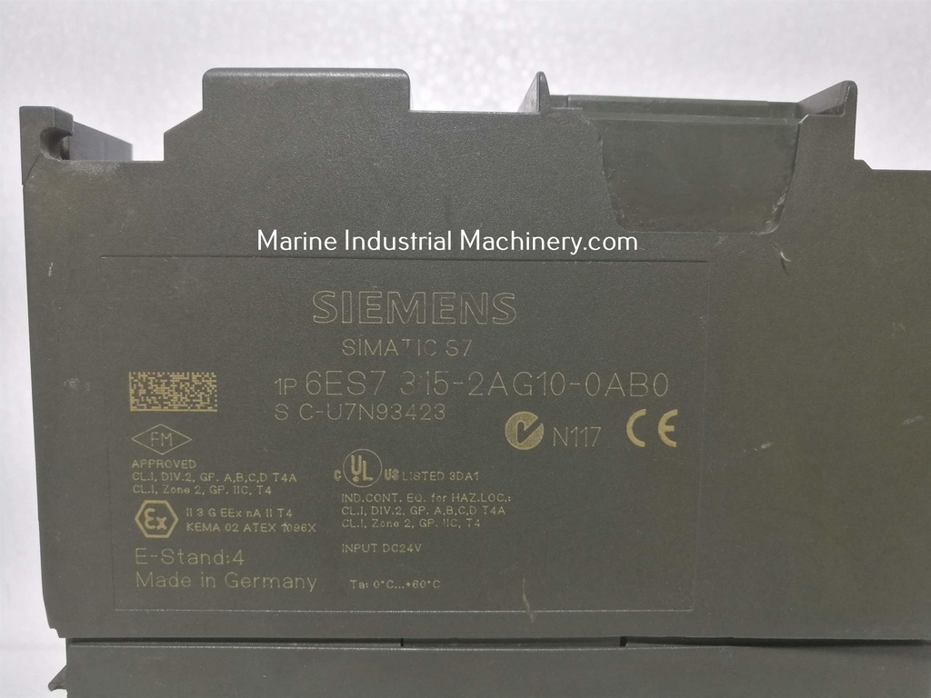 Siemens SIMATIC S7 6ES7 315-2AG10-0AB0 DP Module