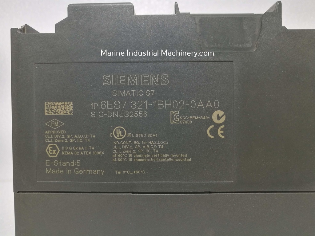 Siemens SIMATIC S7 6ES7 321-1BH02-0AA0 PLC Module
