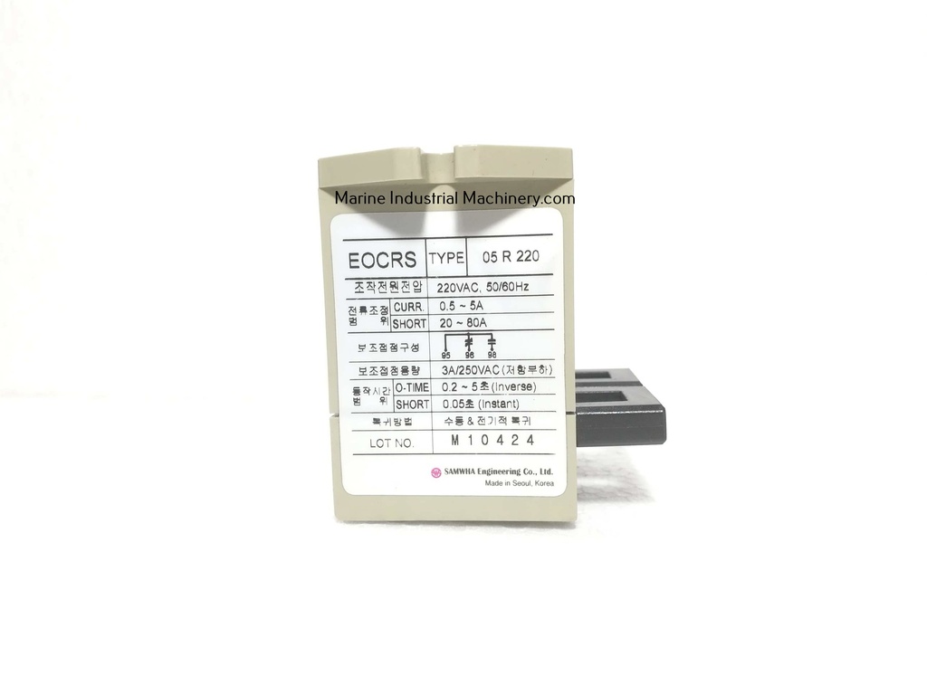 Samwha EOCRS 05 R 220 Over-current Relay