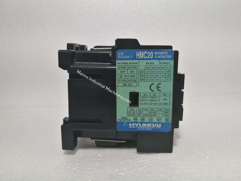 Hyundai HMC 20 W 10 Magnetic Contactor