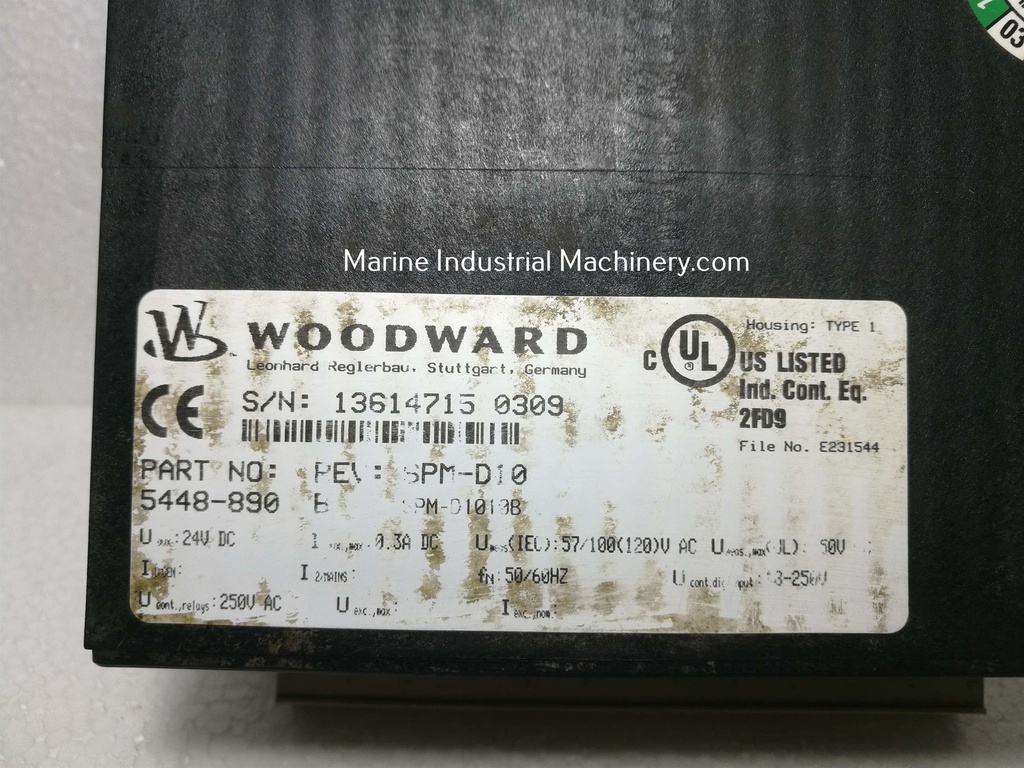 Woodward SPM-D10 Synchronizing System