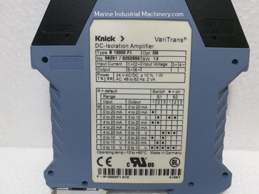 Knick B 13000 F1 Isolation Amplifier
