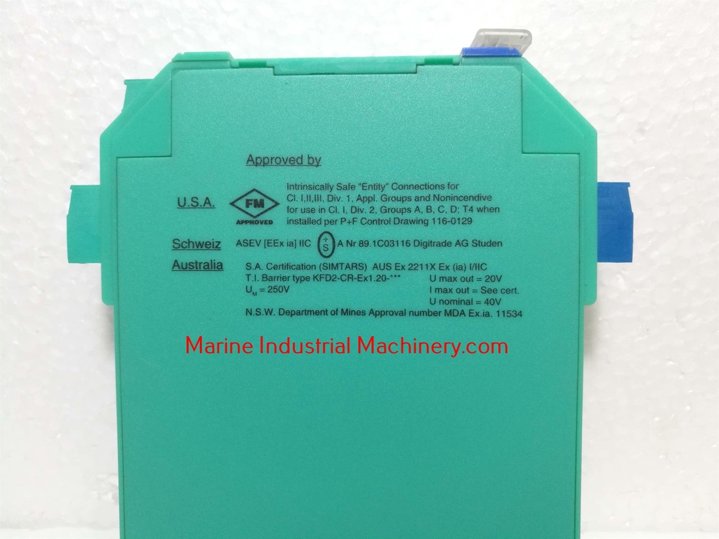 Pepperl+Fuchs KFD2-CR-Ex1.20-200 Transformer Isolated Repeater