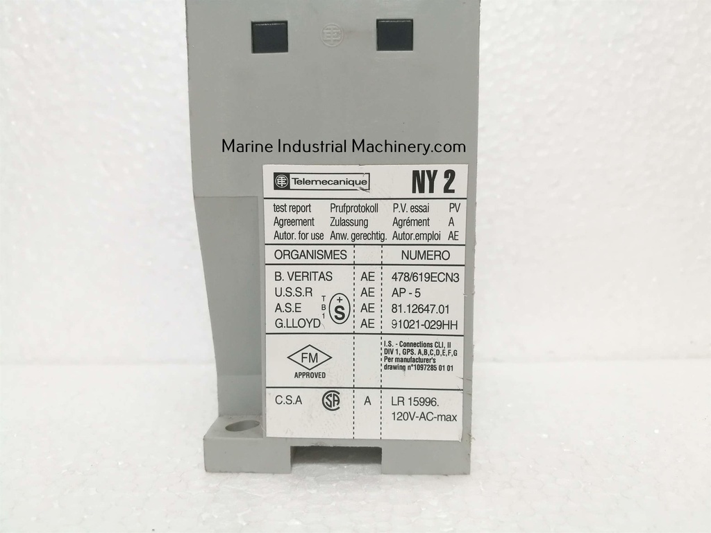 Telemecanique NY2 B21 Processing Relay