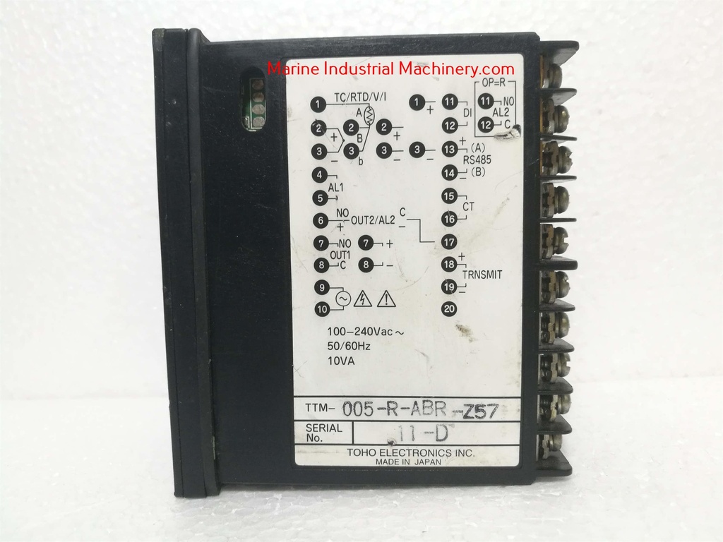 TOHO TTM-005-R-ABR-Z57 Temperature Controller