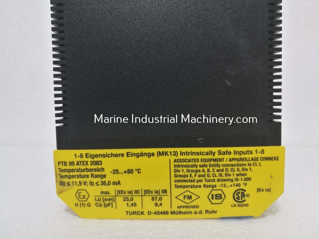 TURCK MK13-22Ex0-R/24VDC Isolating Switching Amplifier