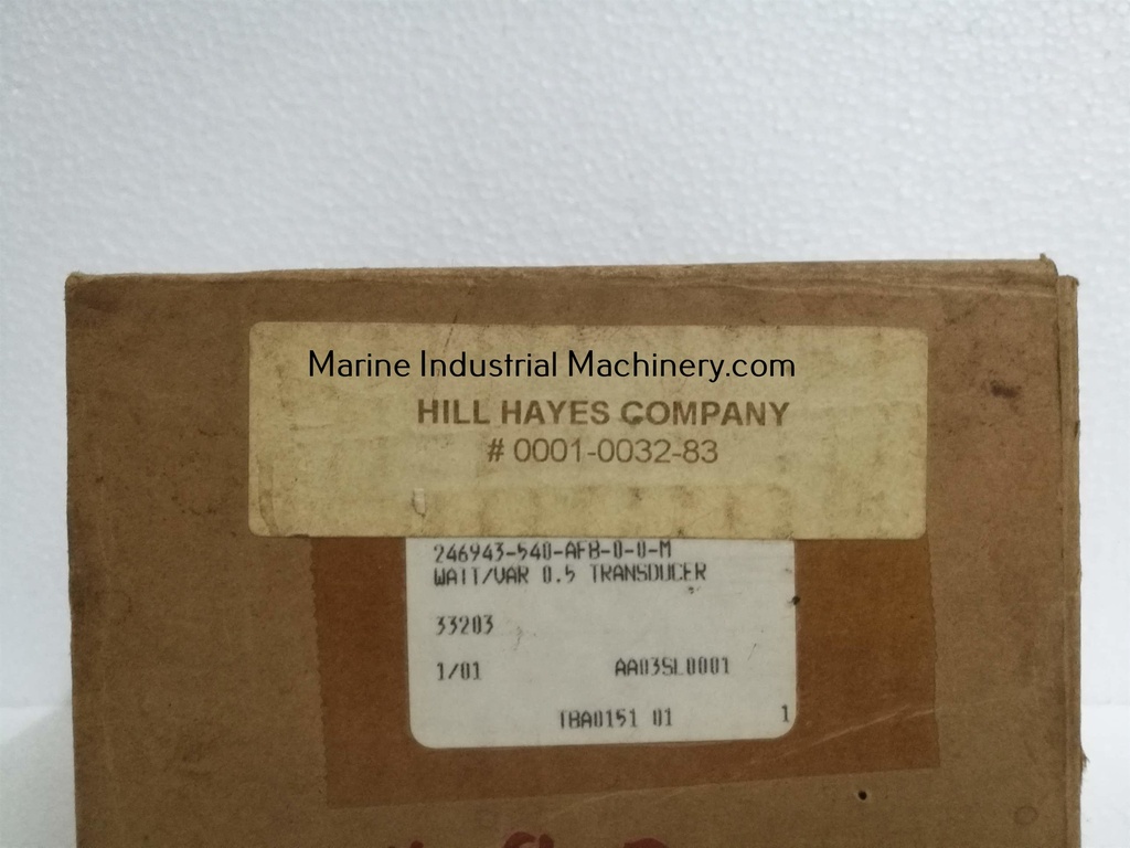 Yokogawa 246943-540-AF8-0-0-M Power Transducer