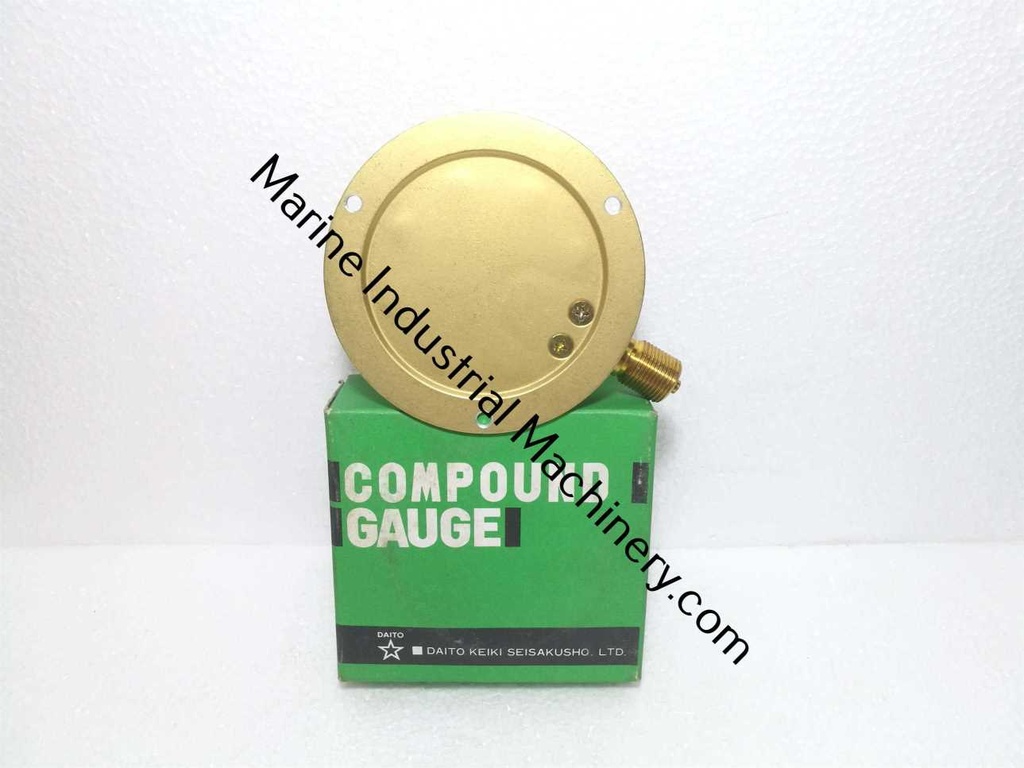 Daito Keiki BU 3/8 75 Compound Gauge (-0.1-1.5MPa)