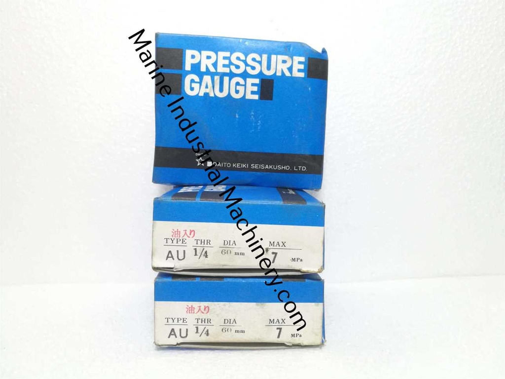 Daito Keiki AU 14 60 Pressure Gauge (0-7MPa)