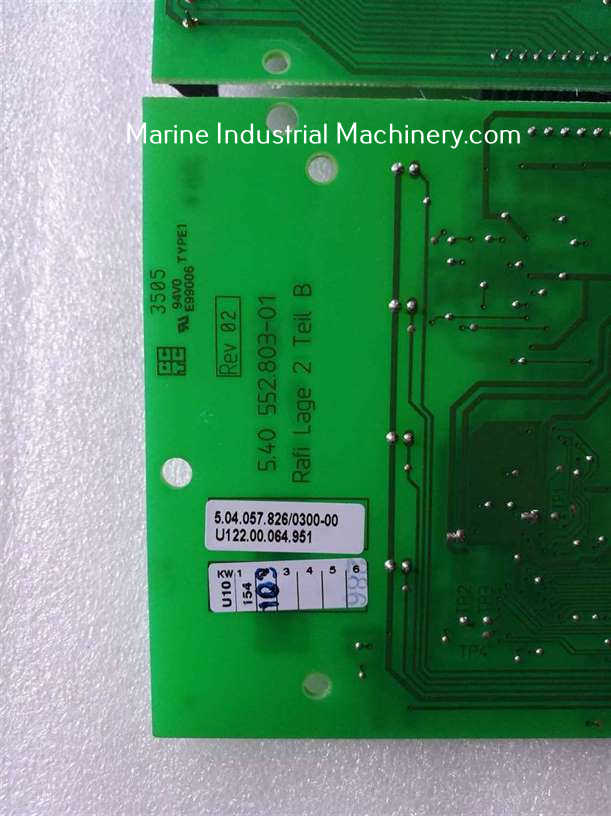 Rafi Lage 1 Teil B 5.40 552.803-01 Pcb Card
