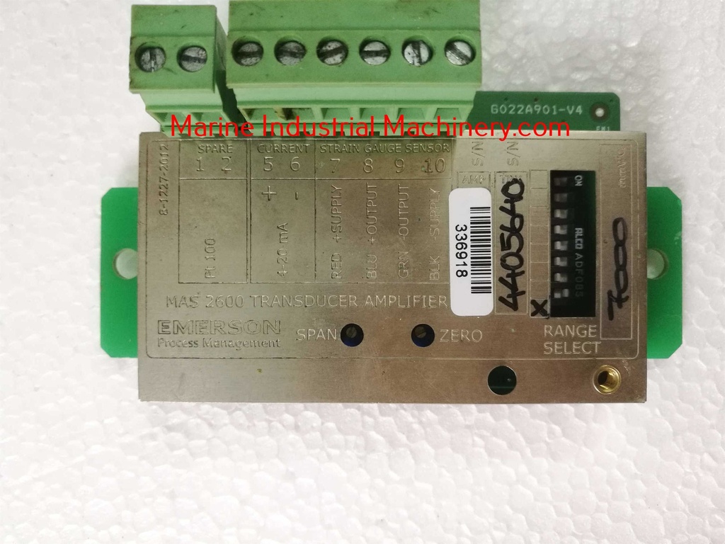 MAS 2600 Transducer Amplifier