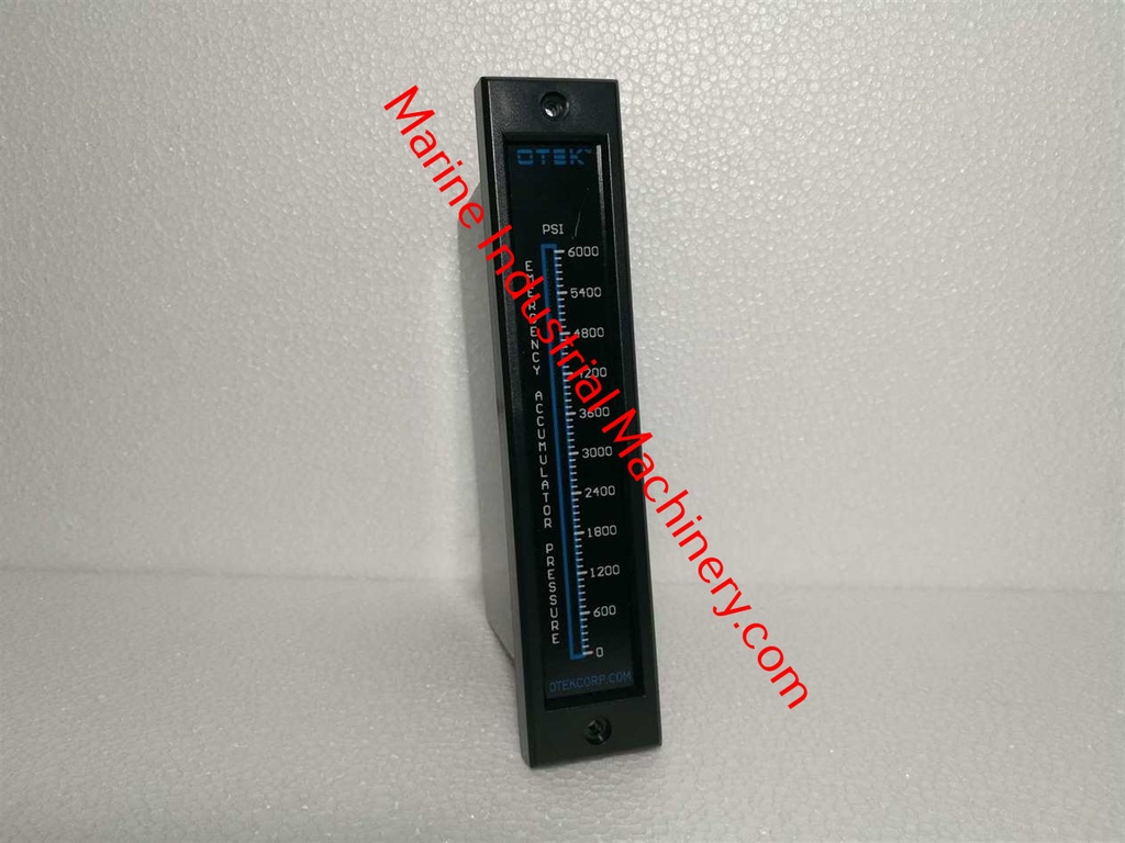 Otek Corporation HI-Q101-030-0000-A2 Emergency Accumulator Press