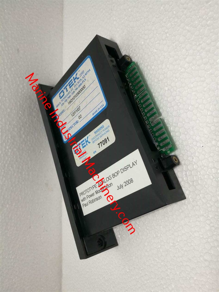 Otek Corporation HI-Q101-030-0000-A1 Surface Accumulator Press