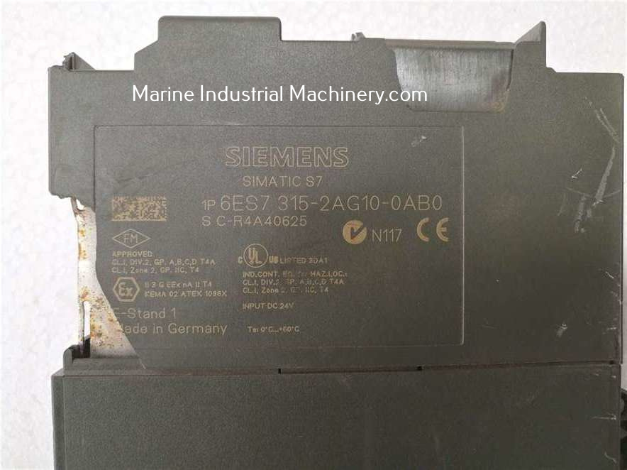 Siemens simatic S7 6ES7 315-2AG10-0AB0 CPU PLC