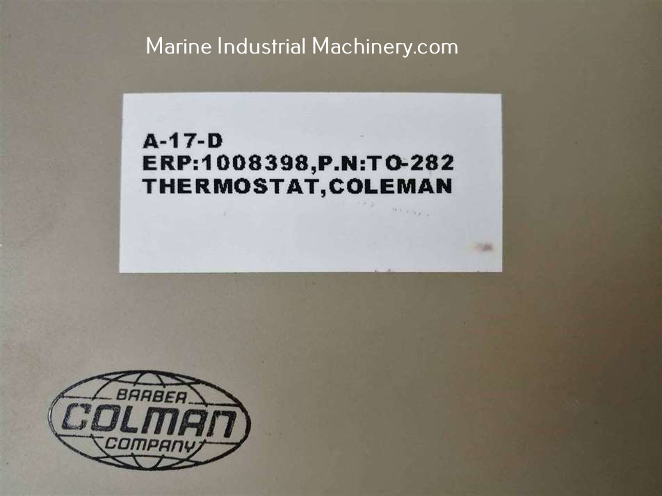 Colman A-17-D Thermostat