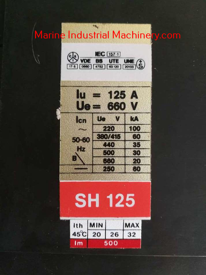 ABB SACE SH 125 Circuit Breaker