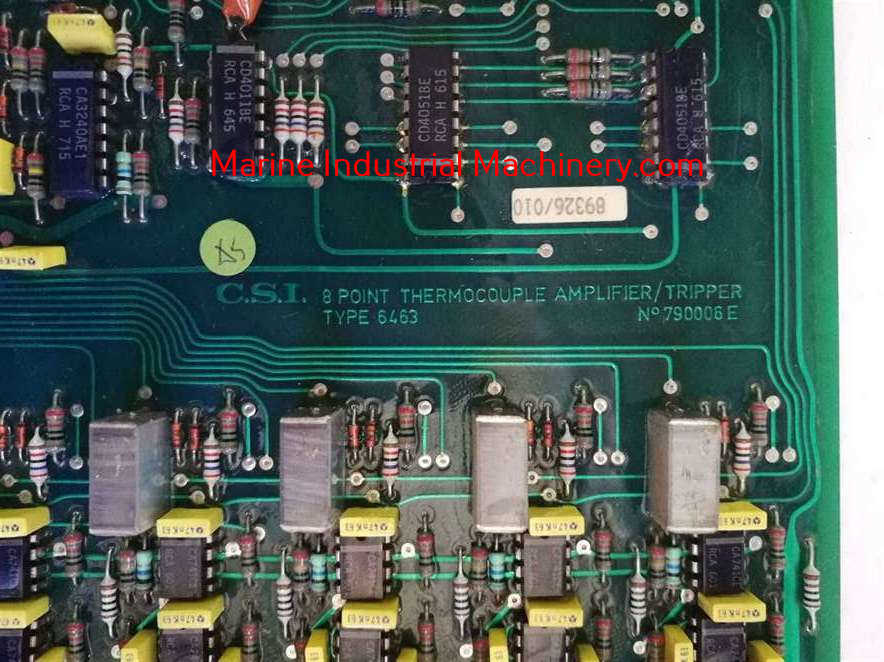 C.S.I 6463 8 Point Thermocouple Amplifier / Tripper