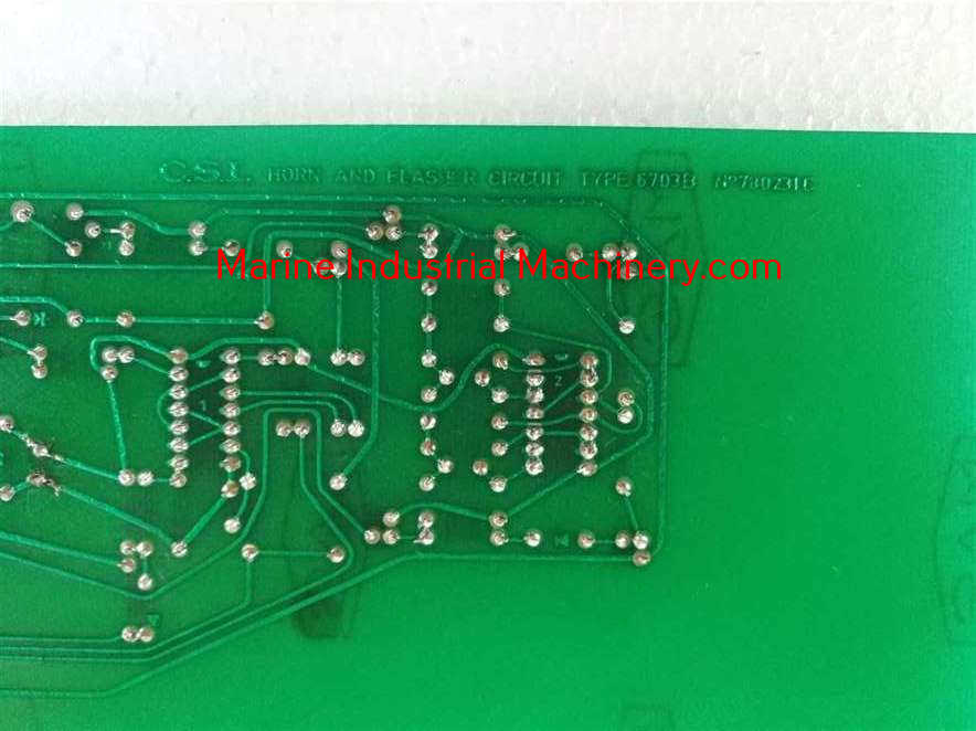 C.S.I 6703B Horn and Flasher Circuit