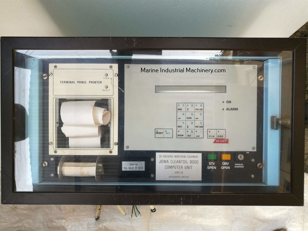 Jowa AB CLEANTOIL 9000 Oil Discharge Monitoring Equipment Computer Unit