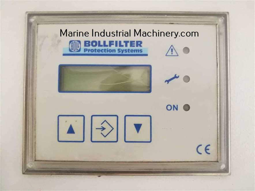 Bollfilter Protection System BK2200 Control Panel
