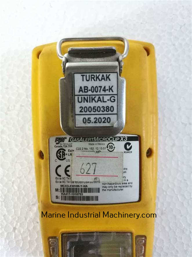 BW Technologies MCX3-XWHM-Y-NA Gas Detecto