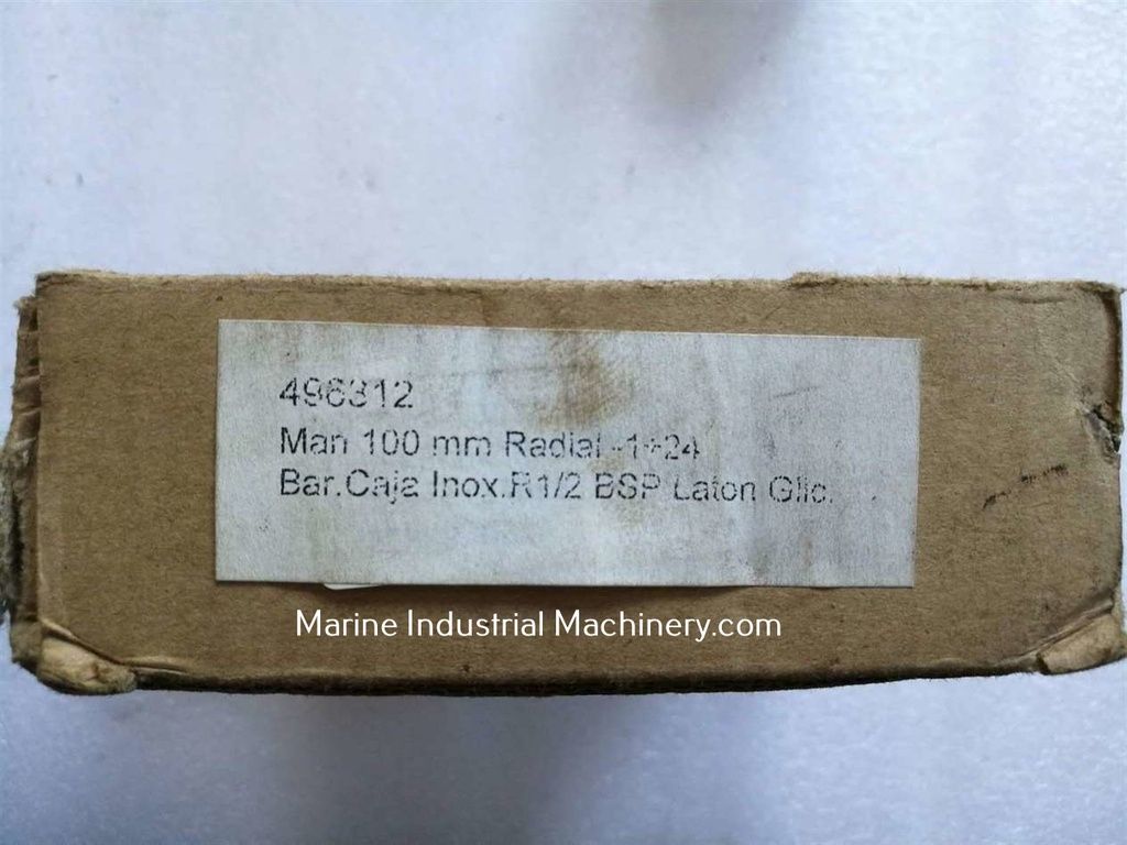 Gesa Pressure Gauge -1+24 Bar