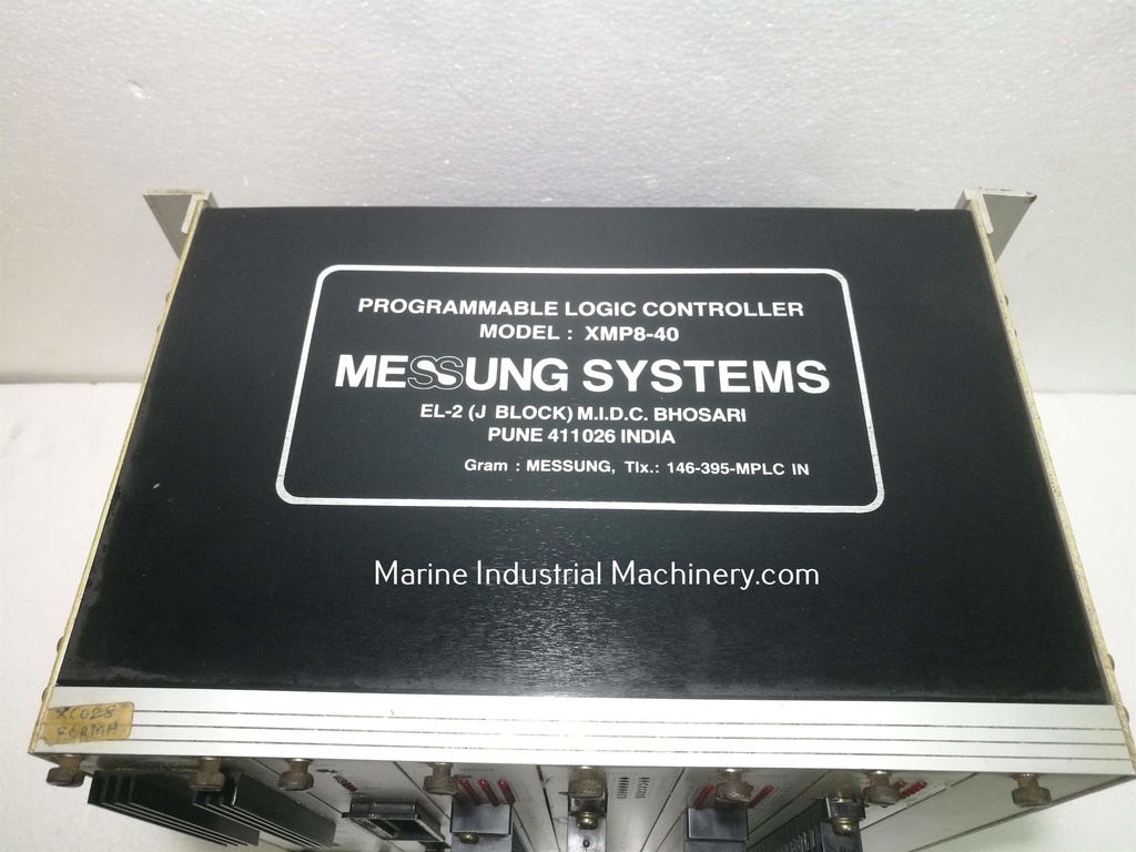 Messung System XMP8-40 PLC