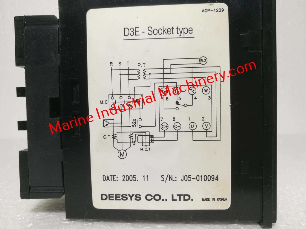 Deesys D3E-P42 Motor Protective Relay