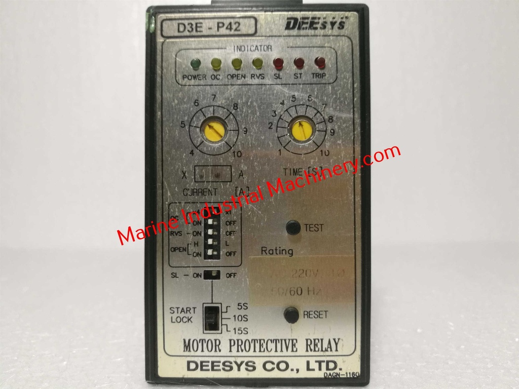 Deesys D3E-P42 Motor Protective Relay