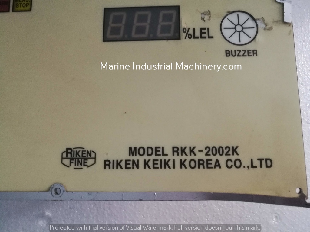 Riken Keiki RKK-2002K Measuring Alarm Condition Lamp