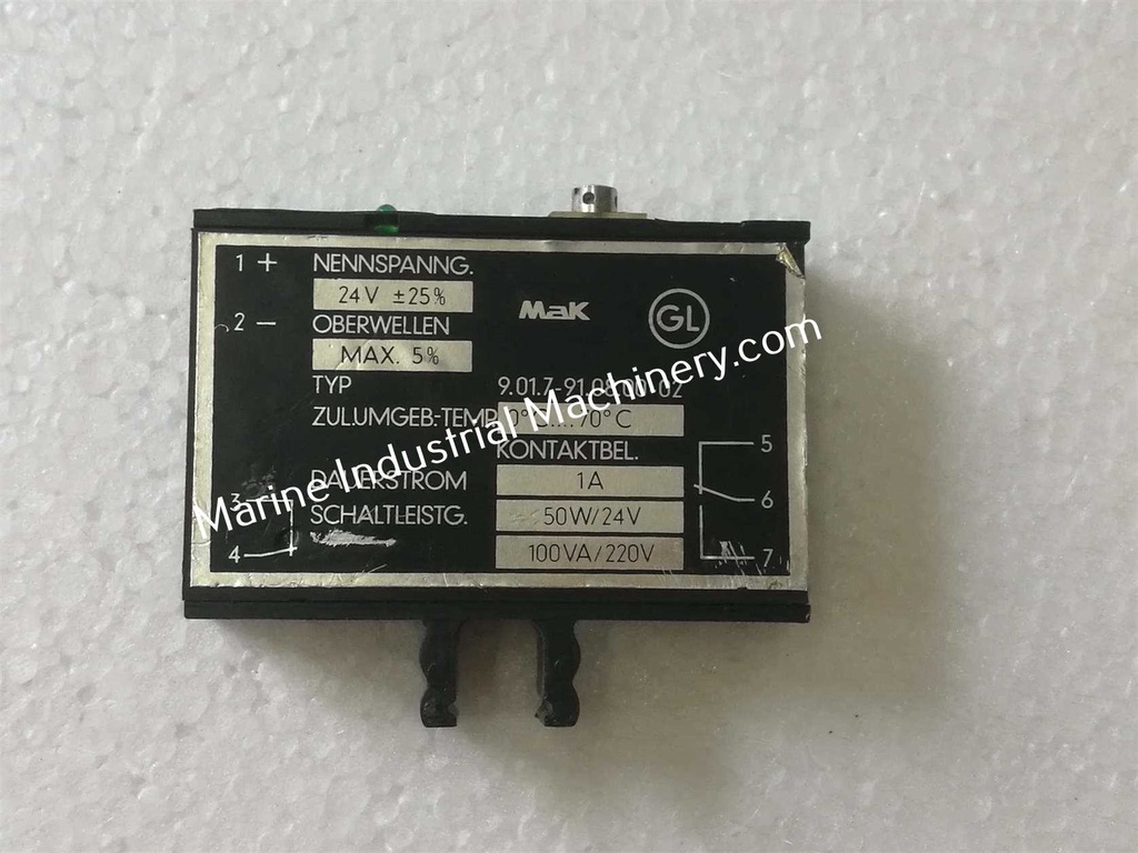 Mak 9.01.7-91.08.00-02 Plug In Relay