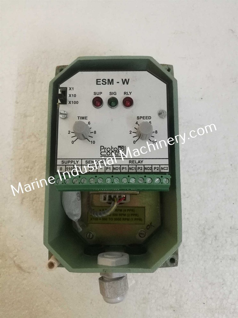 Protocontrol Instruments ESM-1-W Electronic Speed Monitor Switch