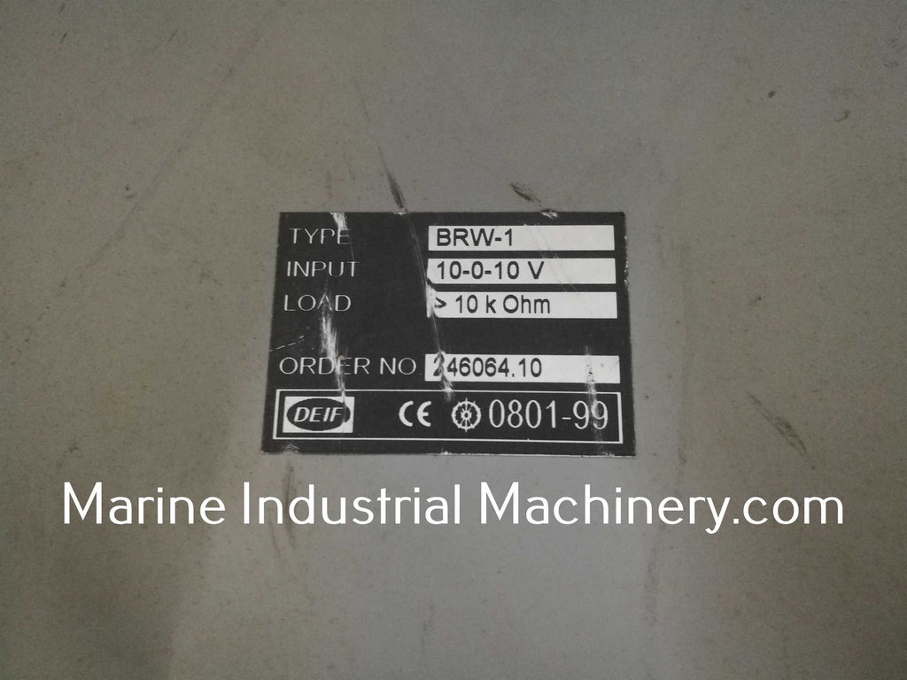 Deif BRW-1 Bridge Wing Indicator