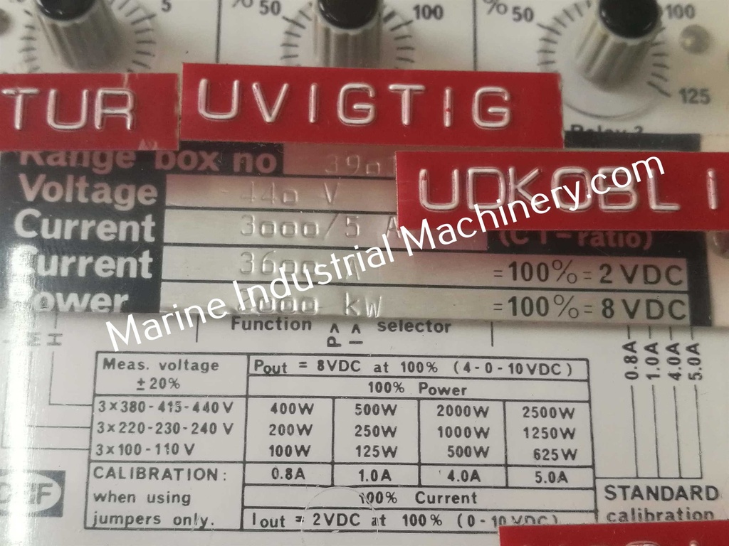 Deif GEPIMAX-3N Protection Relay (440V)