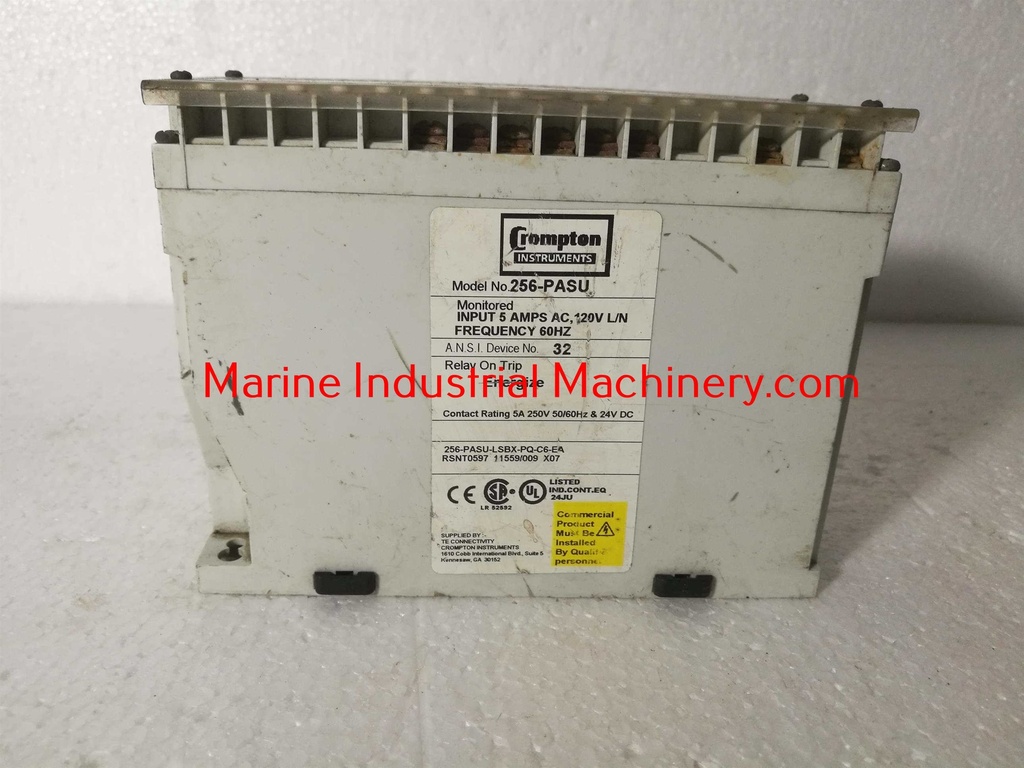 Crompton 256-PASU-LSBX-PQ-C6-EA Protector Time Delay Relay